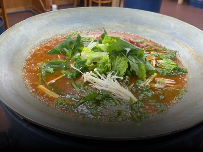 안성맞춤솥뚜껑매운탕