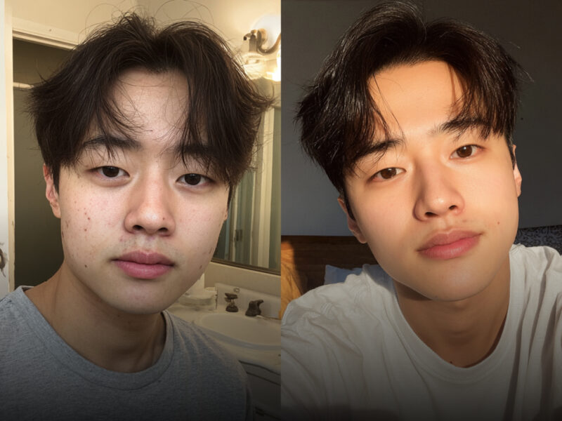 남자의 셀프케어 루틴 비포&애프터