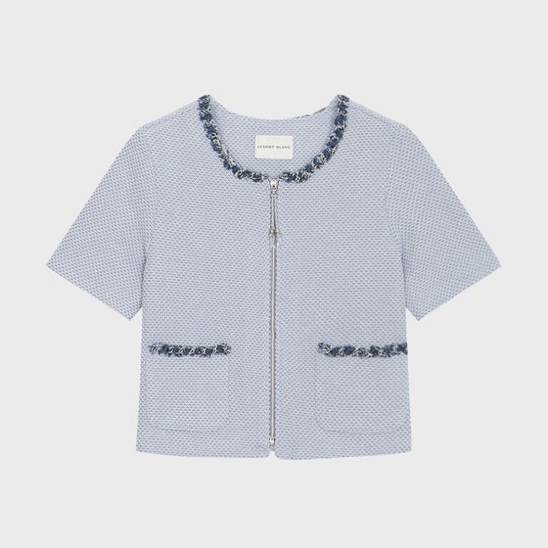 계약결혼 정민현이 착용한 르샵블랑 집업 반팔 가디건